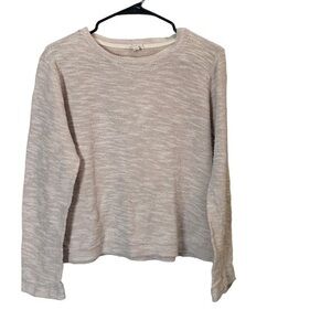 Soft Joie Scoop Neck Cotton Sweater Size Small